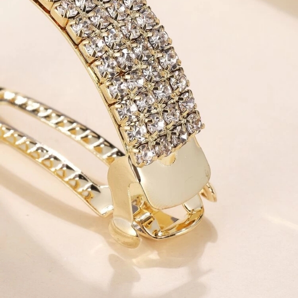 Rhinestone Ponytail Hair Clip - Picture 3 of 3